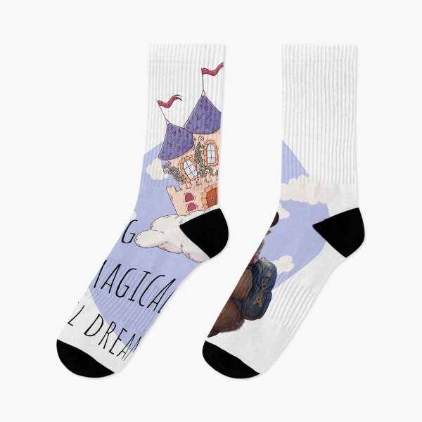 Item preview, Cute Capybara Magical Travel in Paris – Fantasy Castle Aesthetic Animal Illustration designed and sold by Dinaelsherkawy.