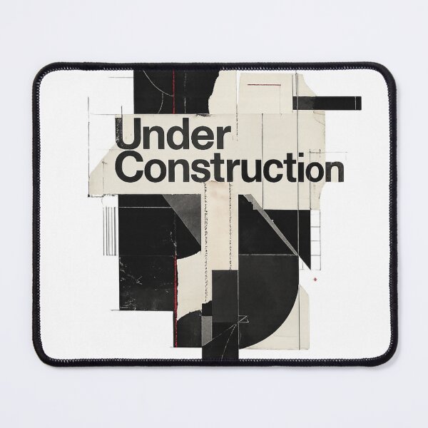 Item preview, Under Construction Abstract Poster designed and sold by tmoca.