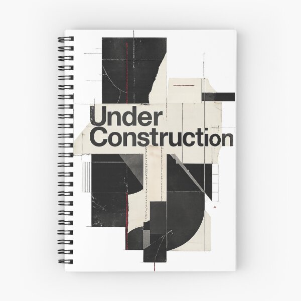 Item preview, Under Construction Abstract Poster designed and sold by tmoca.