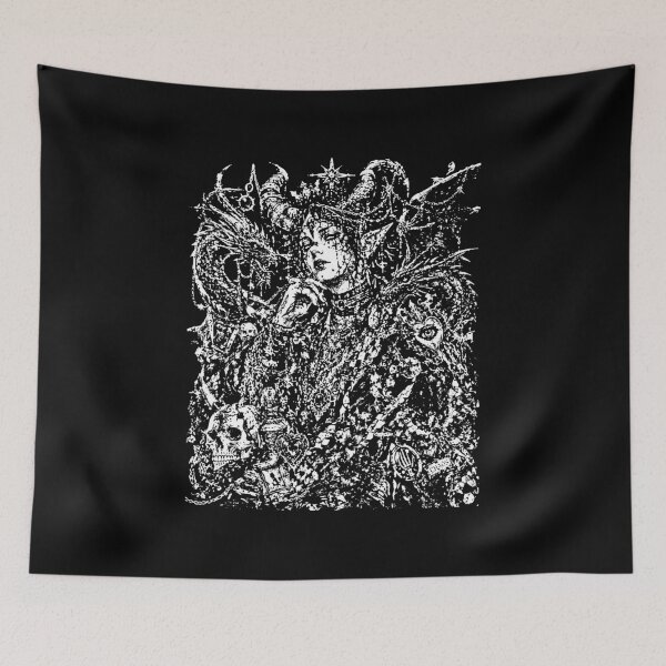 Item preview, Chaos Demon Elf Queen Dragon designed and sold by graphixpolash.