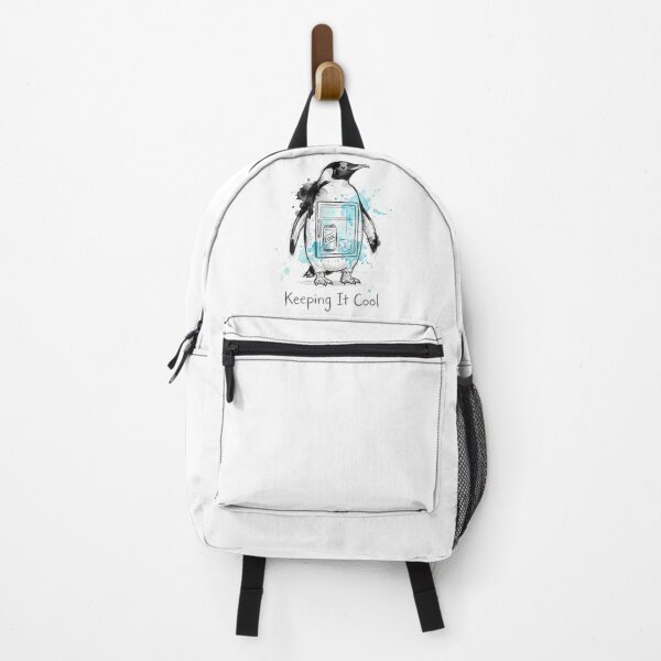 Item preview, Keeping It Cool: The Literal Fridge Penguin Sketch designed and sold by SoulPT.