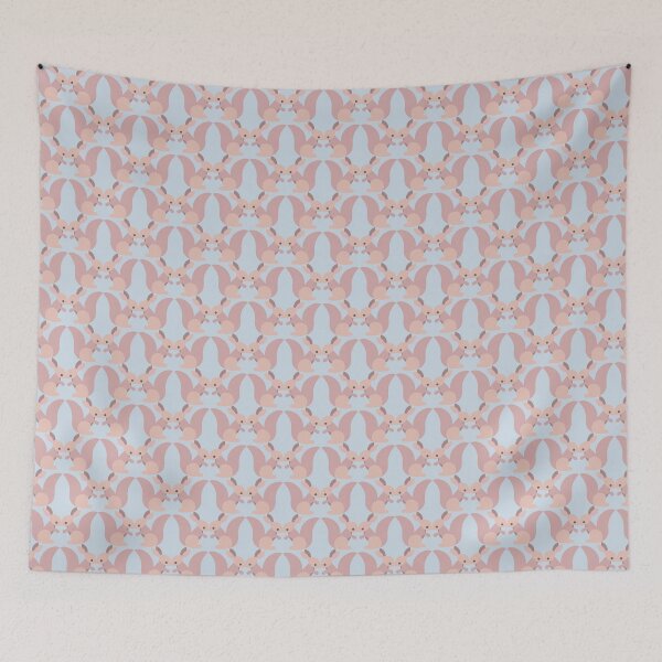 Item preview, Mirror Squirrel - Maple Haven - blue designed and sold by Stephanie Fiona Design.