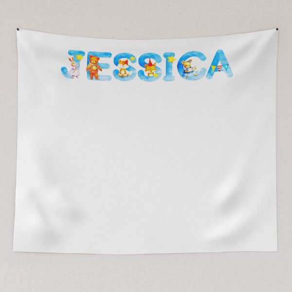 Item preview, DREAMLITNAMES COLLECTION – ✨JESSICA ✨ – Cute Storybook Dream Animals designed and sold by WheelieGdArt.