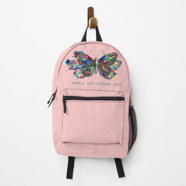 Item preview, Handle With Extreme Care: Vibrant Stained Glass Butterfly Art designed and sold by SoulPT.