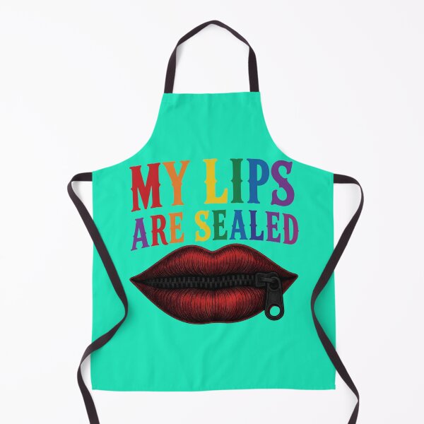 Item preview, My Lips Are Sealed Vintage Zipper Lips Design designed and sold by RefreshPop Studio.