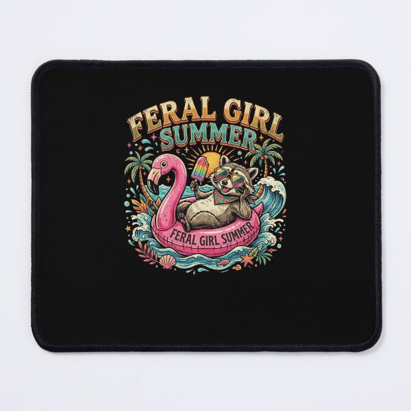 Item preview, Feral Raccoon Wild Spirit Summer Vacation designed and sold by snowry.