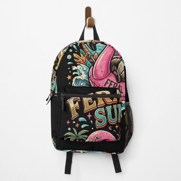 Item preview, Feral Raccoon Wild Spirit Summer Vacation designed and sold by snowry.
