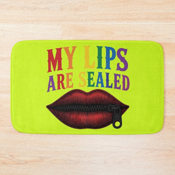 Item preview, My Lips Are Sealed Vintage Zipper Lips Design designed and sold by RefreshPop Studio.
