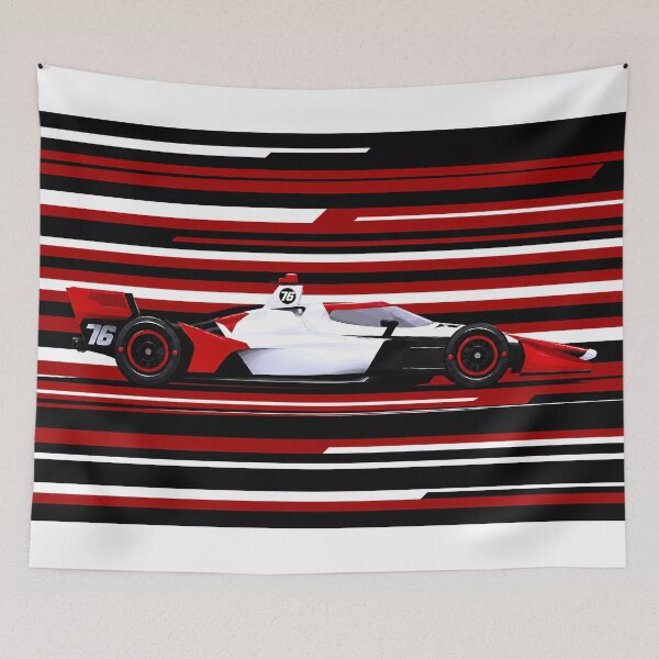Item preview, Rinus VeeKay #76 2026 IndyCar  designed and sold by PitWallArt.