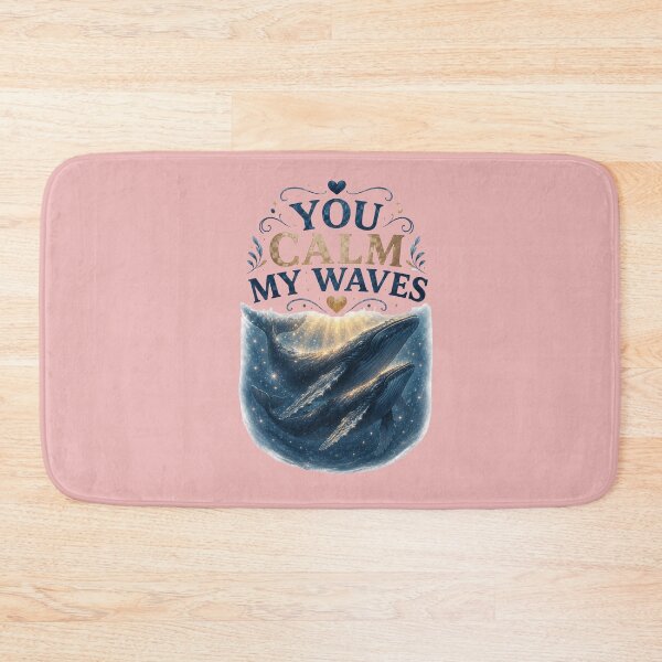 Item preview, You Calm My Waves, Emotional Romantic Ocean Aesthetic Design designed and sold by JagrDesigns.