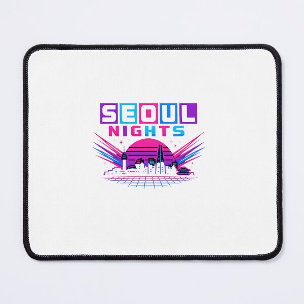 Item preview, Seoul Nights Retro Vintage Travel Shirt designed and sold by SJarts Creative Studio.