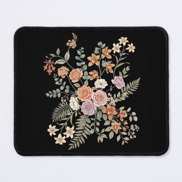 Item preview, Vintage Botanical Bouquet Elegance Colorful Cottagecore Floral Design For Art Lovers designed and sold by Phil Ben.