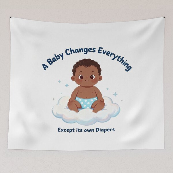 Item preview, Funny Black Baby Boy Item designed and sold by WinnifredH.