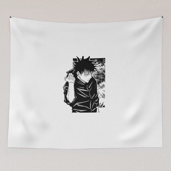 Item preview, Ten Shadows User Holding Collar of His Uniform Looking Down Gloomy designed and sold by JohnnyFive8.
