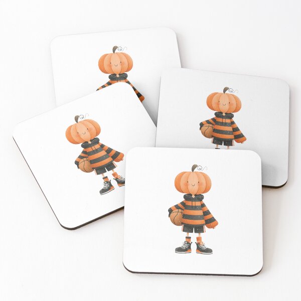 Item preview, Pumpkin Basketball Halloween Character designed and sold by VikArt7.