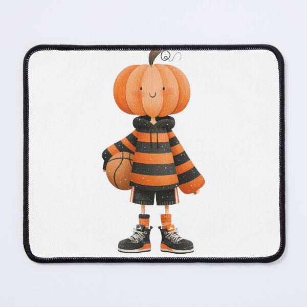 Item preview, Pumpkin Basketball Halloween Character designed and sold by VikArt7.