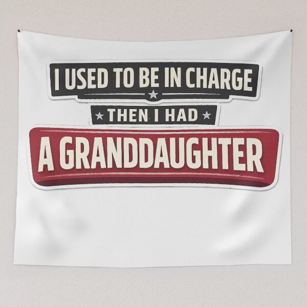Item preview, Funny Grandpa  – I Used To Be In Charge Then I Had A Granddaughter Gift for Grandfather designed and sold by LifeIsTooShirt.