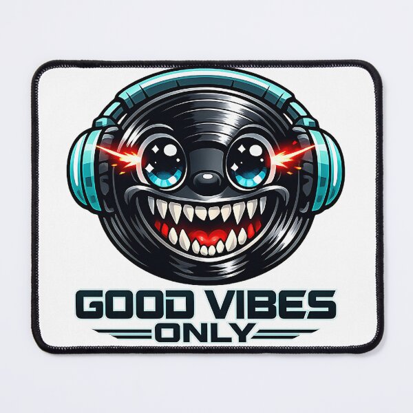 Item preview, Happy Headphone Vinyl designed and sold by ZenRave Designs.
