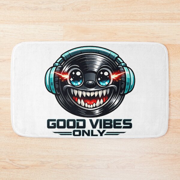 Item preview, Happy Headphone Vinyl designed and sold by  ZenRave Designs.