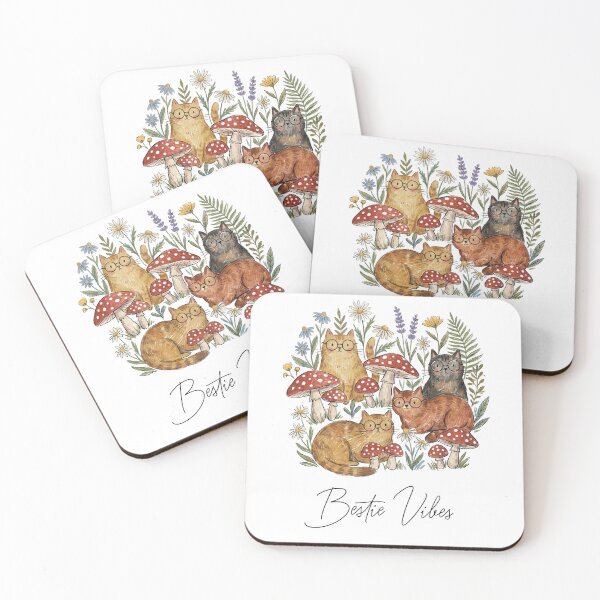 Item preview, Bestie Cat Vibes designed and sold by Popworks.