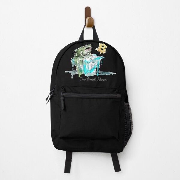 Item preview, Slippery Slope: Bitcoin Investment Advice Frog designed and sold by SoulPT.