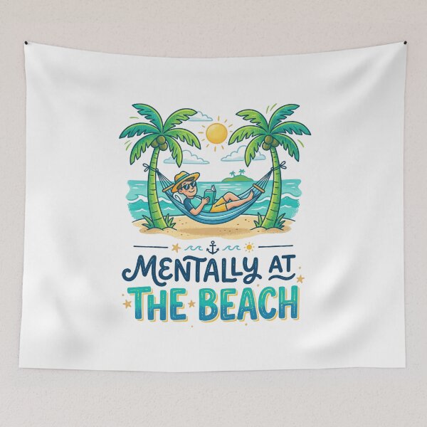 Item preview, Mentally at the Beach designed and sold by khalidnasr.
