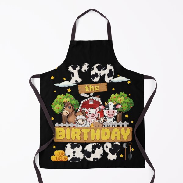 Item preview, Cute Farm Animals Im The Birthday Boy Barnyard Theme Party Graphic designed and sold by Phil Ben.