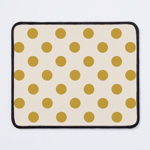 Item preview, Mustard Gold Polka Dot Pattern – Reverse Neutral Spots Print designed and sold by Fezzyboo.