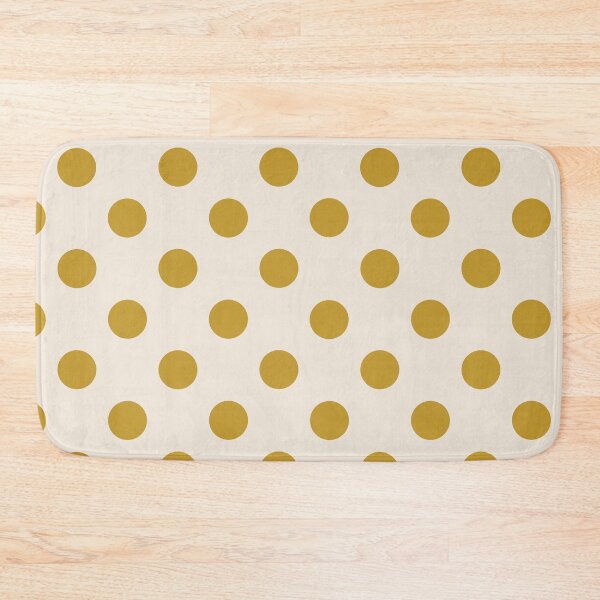 Item preview, Mustard Gold Polka Dot Pattern – Reverse Neutral Spots Print designed and sold by Fezzyboo.