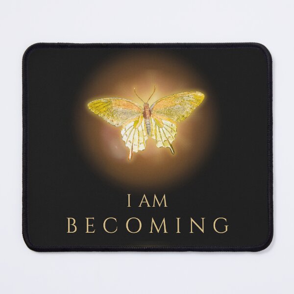 Item preview,  Butterfly Transformation Shirt, I Am Becoming Tee, Growth Mindset Shirt, Inspirational Quote, Spiritual Healing Aesthetic designed and sold by KittenAndCo.