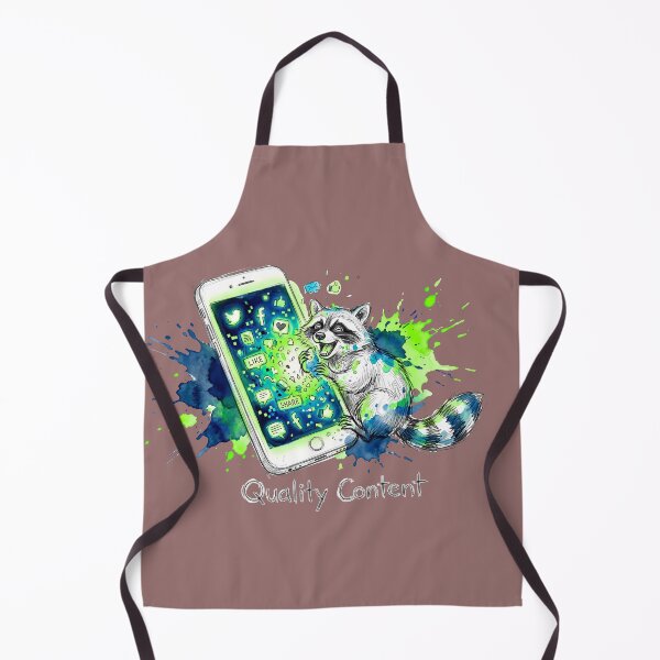 Item preview, Quality Content: The Trash Panda Social Media Satire designed and sold by SoulPT.