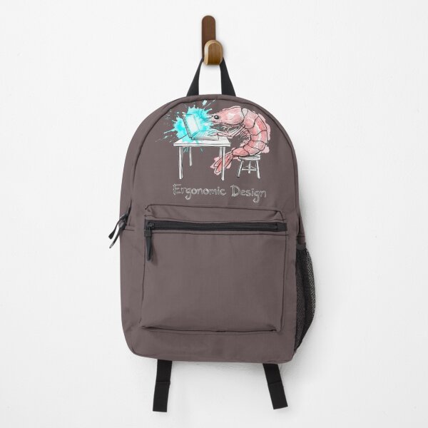 Item preview, Ergonomic Design: The "Shrimp Posture" Office Humor Art designed and sold by SoulPT.