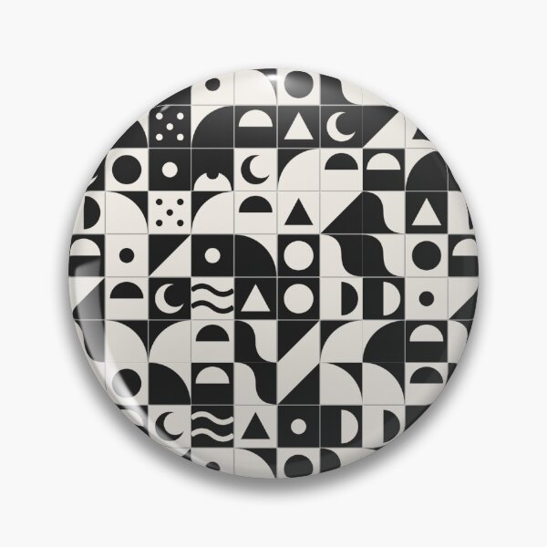 Item preview, Modern  Geometric Zellige Pattern - Bauhaus Abstract Tile Art designed and sold by Noor_Creations.