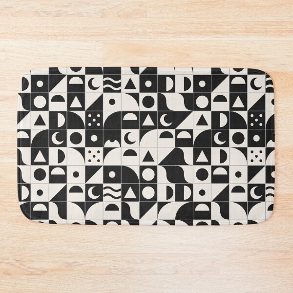Item preview, Modern  Geometric Zellige Pattern - Bauhaus Abstract Tile Art designed and sold by Noor_Creations.