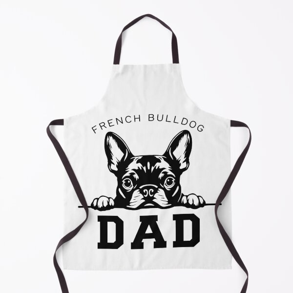 Item preview, French Bulldog Dad Peeking Dog Lover Hoodie designed and sold by SoyLamderma.