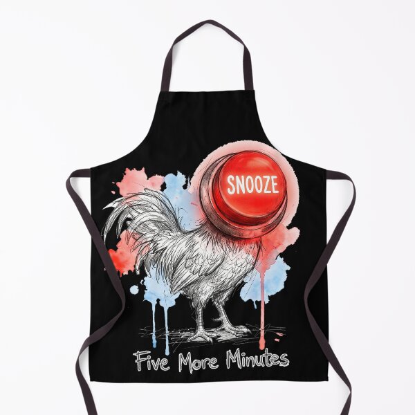 Item preview, Five More Minutes: Rooster Snooze Button Surreal Art designed and sold by SoulPT.