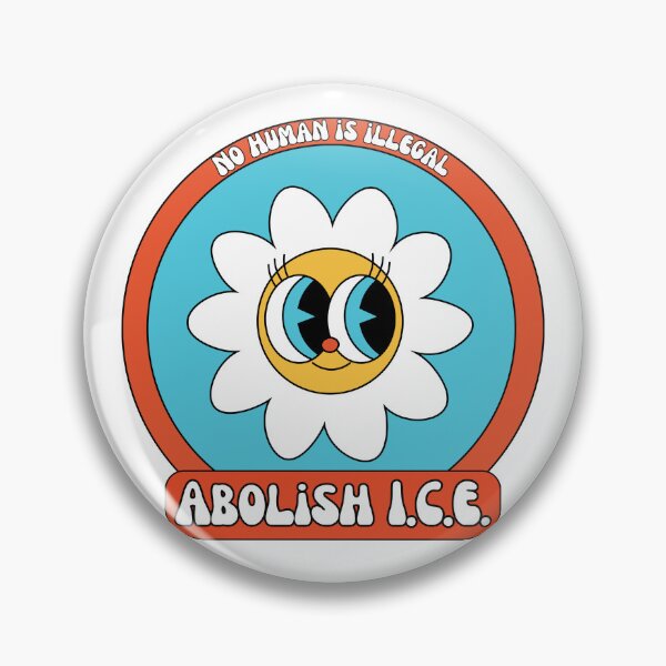 Item preview, Abolish ICE Retro Flower designed and sold by maxamillionbux.