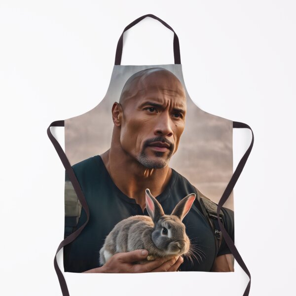 Item preview, Muscular guy holding bunny designed and sold by Elisa Miller.