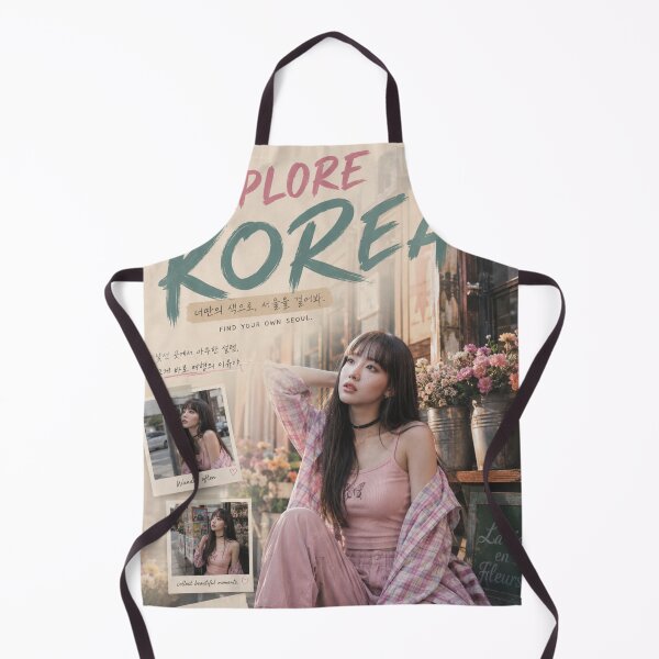 Item preview, Explore Korea Seoul Aesthetic Poster | Vintage K-Style Travel Wall Art designed and sold by Inkora-Art.