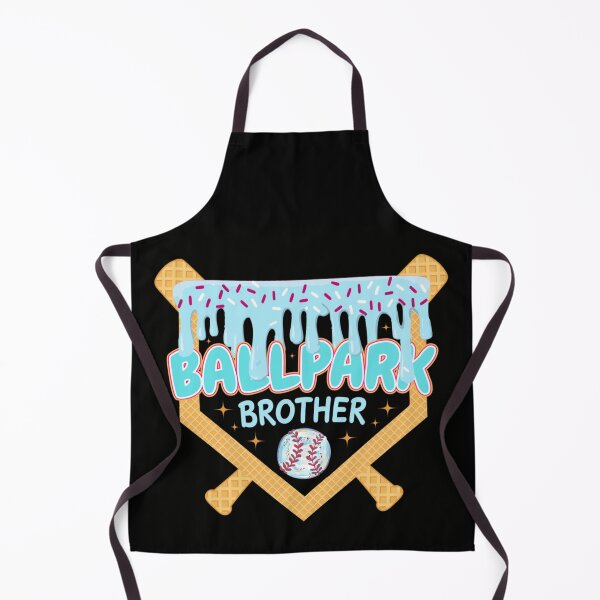 Item preview, Ballpark Brother Baseball Season Sweet Ice Cream Waffle Bat Dripping Design designed and sold by Phil Ben.