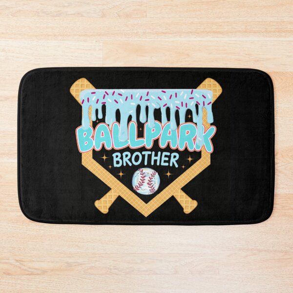 Item preview, Ballpark Brother Baseball Season Sweet Ice Cream Waffle Bat Dripping Design designed and sold by Phil Ben.