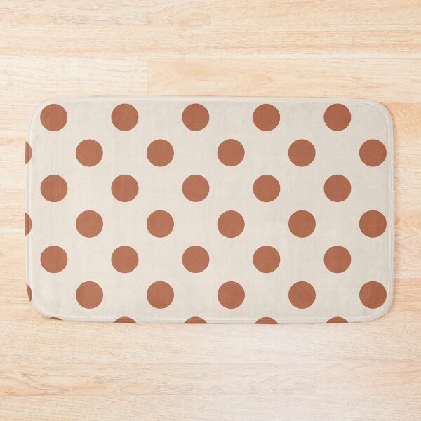 Item preview, Terracotta Polka Dot Pattern – Reverse Neutral Spots Print designed and sold by Fezzyboo.