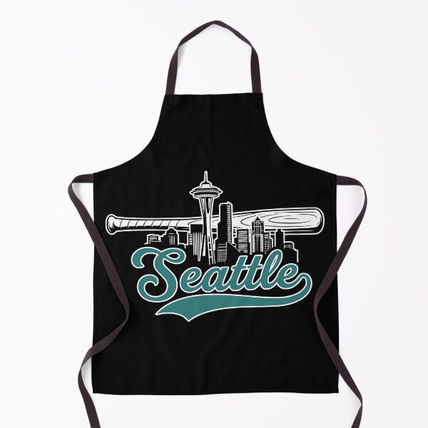 Item preview, Retro Seattle Baseball City Skyline Silhouette Graphic designed and sold by Imaginationbeyond.