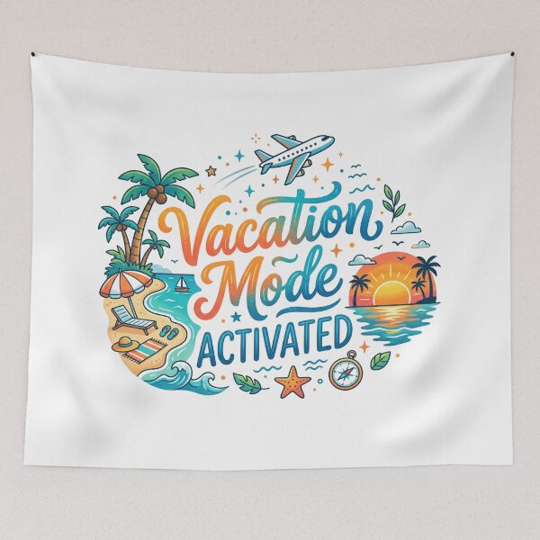 Item preview, Vacation Mode Activated designed and sold by khalidnasr.