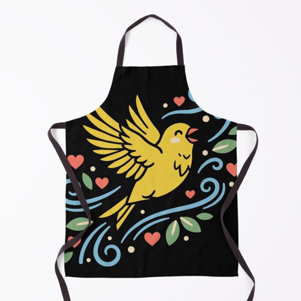 Item preview, Japanese Canary Flight of Joy - Modern Art Pet Identity designed and sold by ZUMERI.