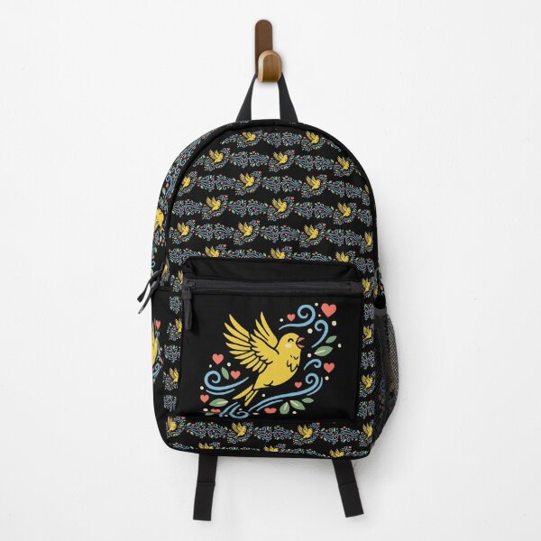 Item preview, Japanese Canary Flight of Joy - Modern Art Pet Identity designed and sold by ZUMERI.