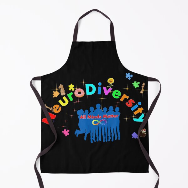 Item preview, Neurodiversity All Minds Matter Colorful Puzzle Infinity Ribbon Team Inclusion Graphic designed and sold by KrystinaGiGi.