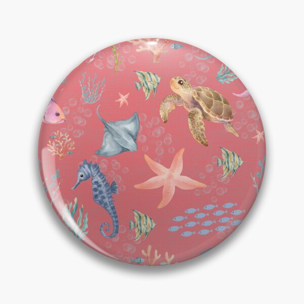 Item preview, Watercolor Ocean Life Textured Watermelon designed and sold by KSimpson838.