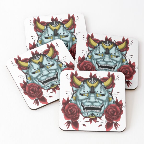 Item preview, Aokiba Oni (Blue Fang Demon) designed and sold by LimbocityArt.