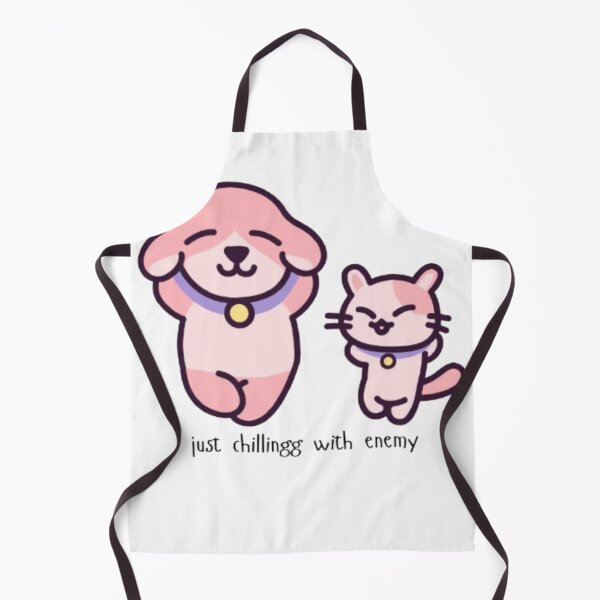 Item preview, Funny Dog and Cat Shirt | Just Chilling With Enemy Meme | Pet Lover Gift designed and sold by SOLIORA ATELIER.